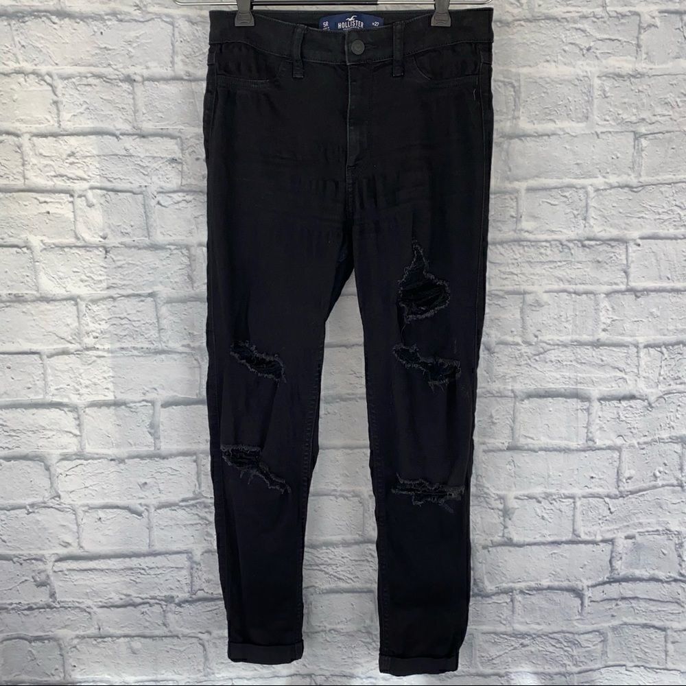 Hollister hi rise jean legging crop sz 5R W27 L25